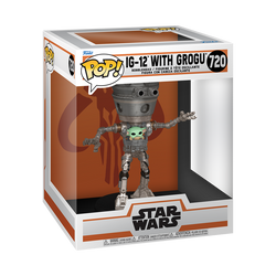 Funko Pop! Deluxe IG-12 with Grogu - Star Wars (ONLINE ORDER ONLY)