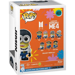 Funko Pop! - Despicable Me 4 Minion x BTS Vinyl Figure - Select Figure(s) (Online Order Only)