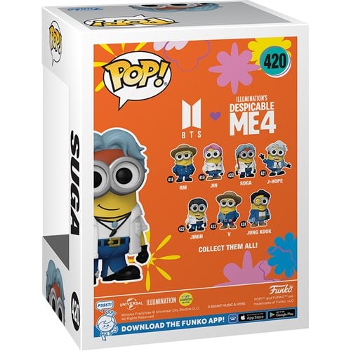 Funko Pop! - Despicable Me 4 Minion x BTS Vinyl Figure - Select Figure(s) (Online Order Only)