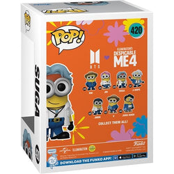 Funko Pop! - Despicable Me 4 Minion x BTS Vinyl Figure - Select Figure(s) (Online Order Only)
