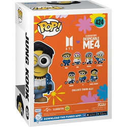 Funko Pop! - Despicable Me 4 Minion x BTS Vinyl Figure - Select Figure(s) (Online Order Only)