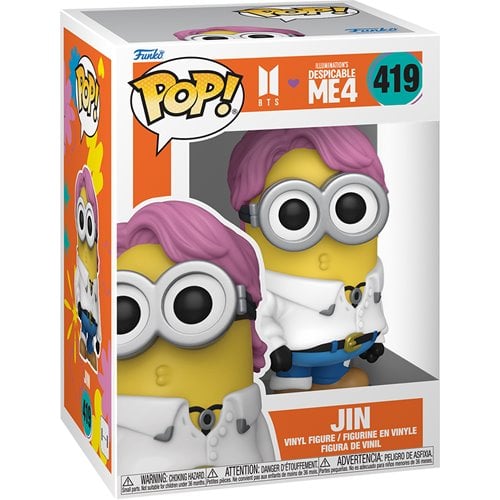 Funko Pop! - Despicable Me 4 Minion x BTS Vinyl Figure - Select Figure(s) (Online Order Only)