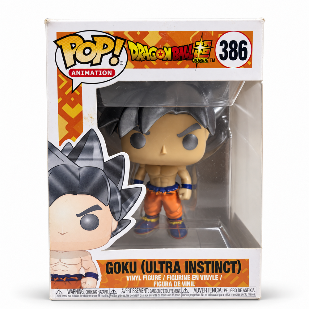 Funko Pop! Animation: Dragon Ball Super - Goku (Ultra Instinct) #386
