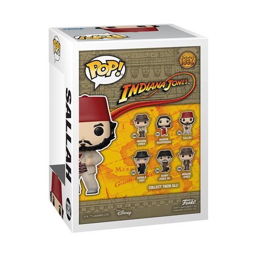 Funko Pop! - Indiana Jones Bobble Head - Choose your Favorite (Online Order Only)