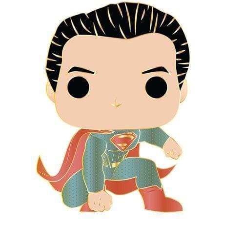 Funko Pop!- Justice League Large Enamel Pin - Select Figure(s) (Online Order Only)