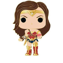 Funko Pop!- Justice League Large Enamel Pin - Select Figure(s) (Online Order Only)