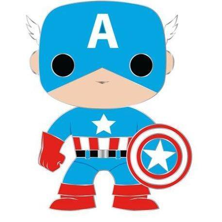 Funko Pop!- Marvel Large Enamel Pin - Select Figure(s) (Online Order Only)