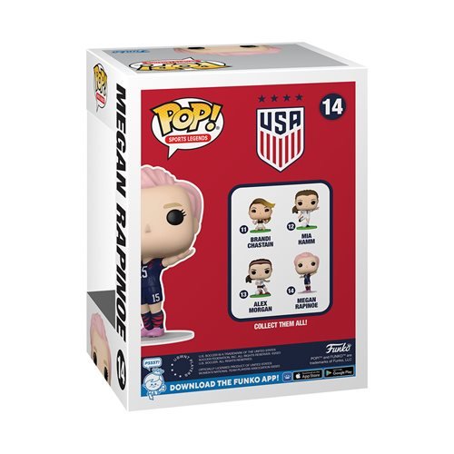 Funko Pop! Sports Legends US Women's National Team Vinyl Figures - Select Figure(s) (Online Order Only)