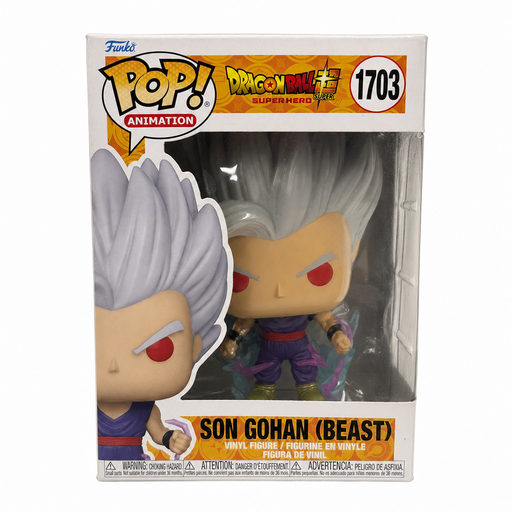 Funko Pop! Animation Dragon Ball Super: Super Hero Son Gohan (Beast) #1703 (ONLINE ORDER ONLY)