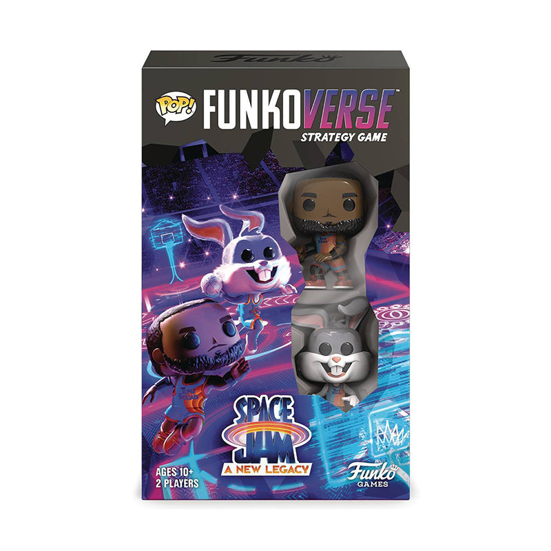 Funkoverse Strategy Game Space Jam: A New Legacy (LeBron James & Bugs Bunny) ** 2-Pack (Online Order Only)