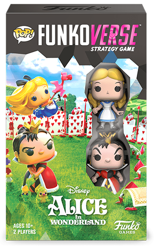 Funkoverse Strategy Game Alice in Wonderland 2-Pack (Online Order Only)