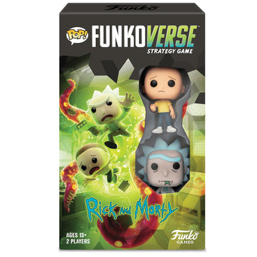 Funkoverse Strategy Game Rick & Morty (Rick & Morty) 2-Pack (Online Order Only)