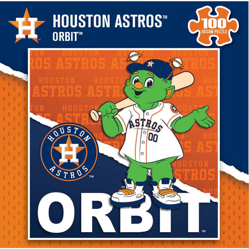 Houston Astros - MLB Mascot 100 Piece Jigsaw Puzzle (ONLINE ORDER ONLY)