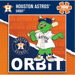 Houston Astros - MLB Mascot 100 Piece Jigsaw Puzzle (ONLINE ORDER ONLY)