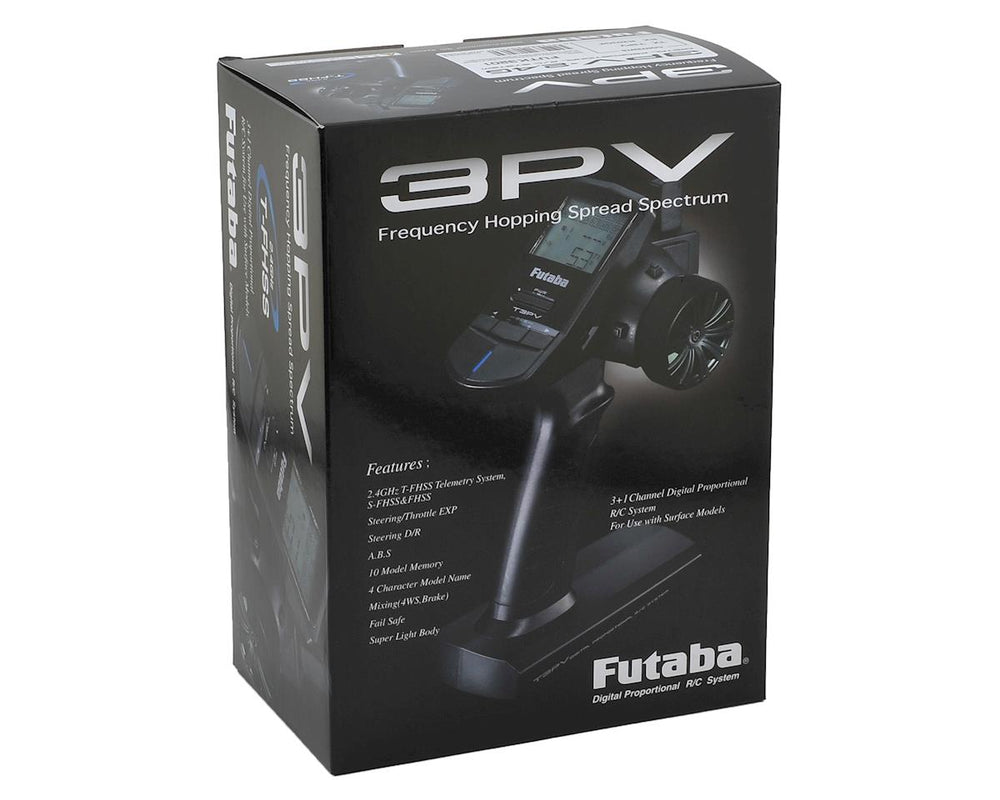 Futaba 3PV 3-Channel 2.4GHz S-FHSS Radio System with R304SB Receiver (ONLINE ORDER ONLY)