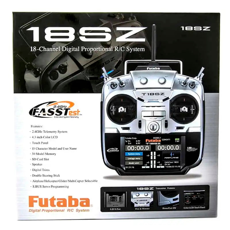 Futaba 18SZ 18-Channel Air Transmitter R7208SB Receiver Airplane (ONLINE ORDER ONLY)