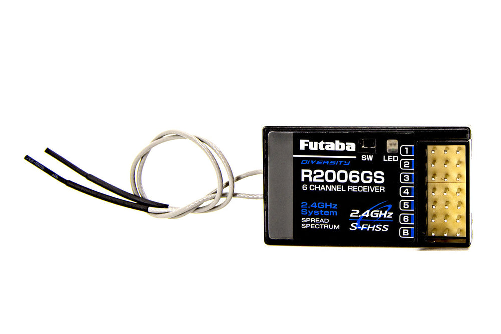Futaba R2006GS S-FHSS 2.4GHz 6-Channel Receiver for T6J (ONLINE ORDER ONLY)