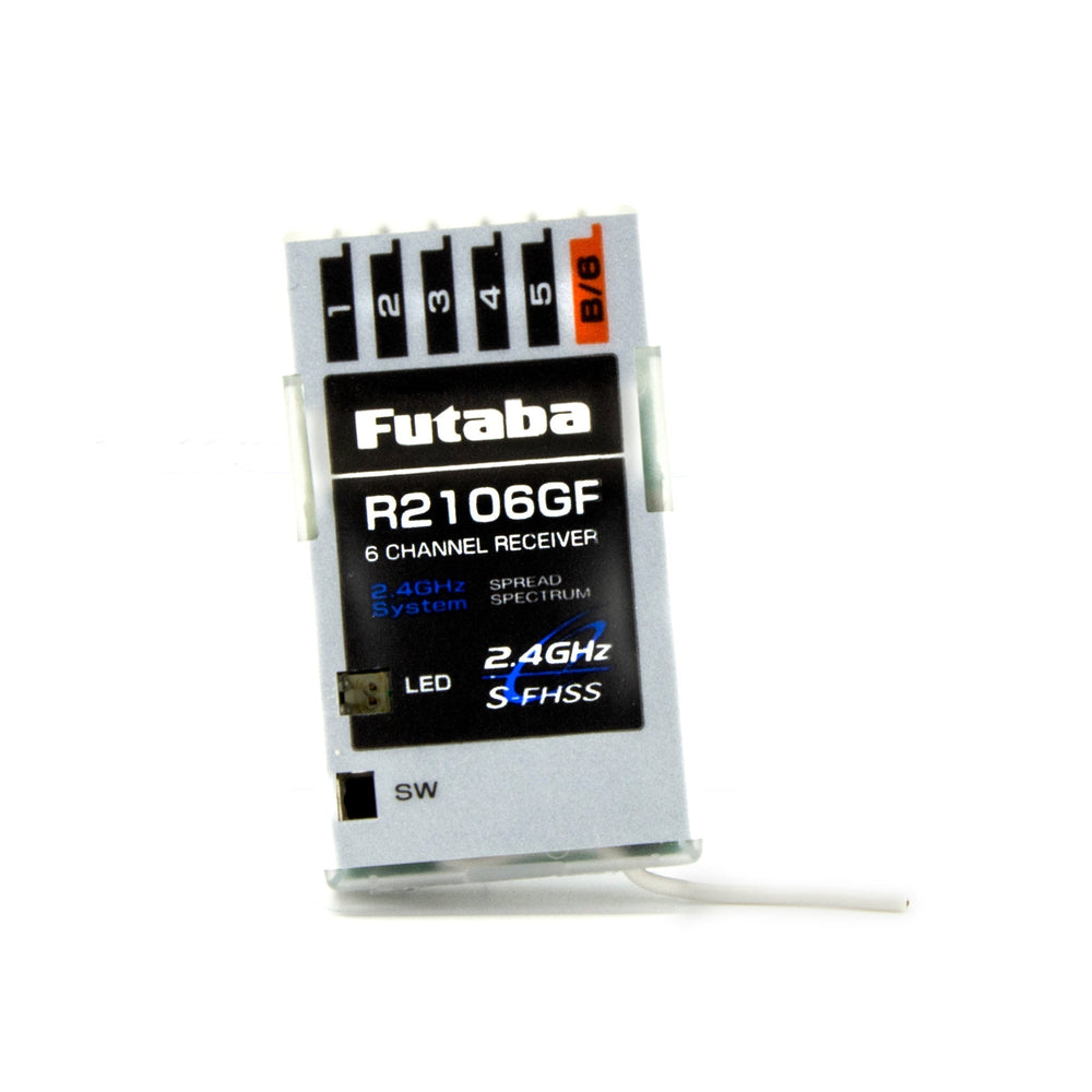 Futaba R2106GF 2.4GHz S-FHSS 6-Channel Micro Receiver (ONLINE ORDER ONLY)