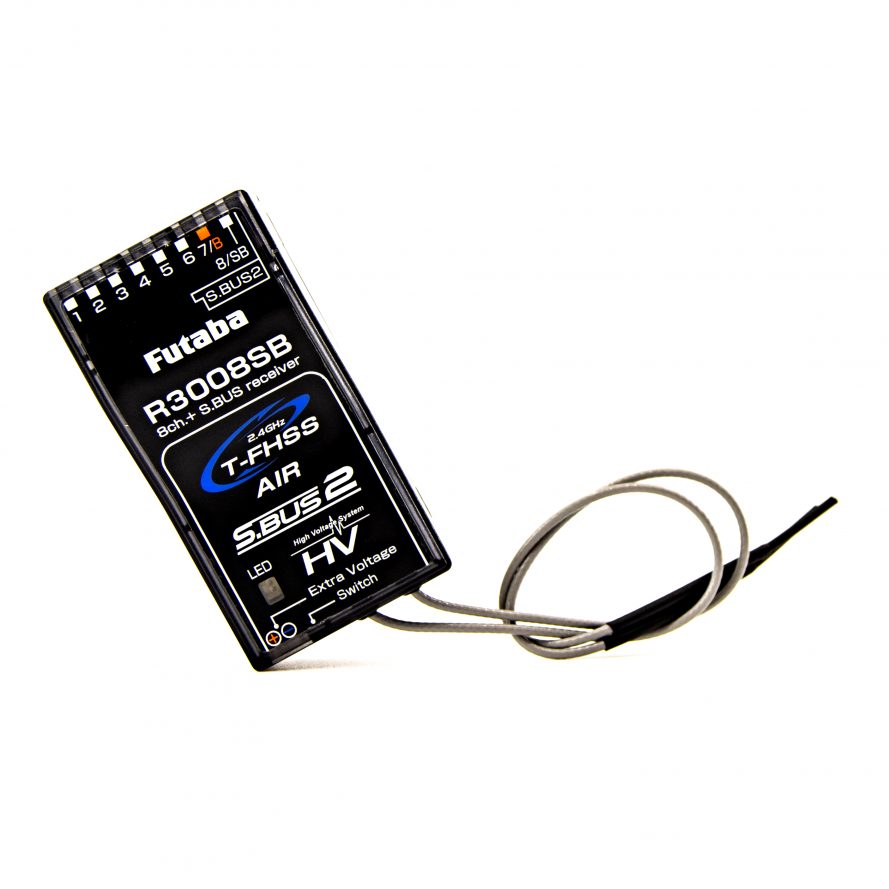 Futaba R3008SB 2.4GHz T-FHSS S.Bus High Voltage Telemetry Receiver (ONLINE ORDER ONLY)