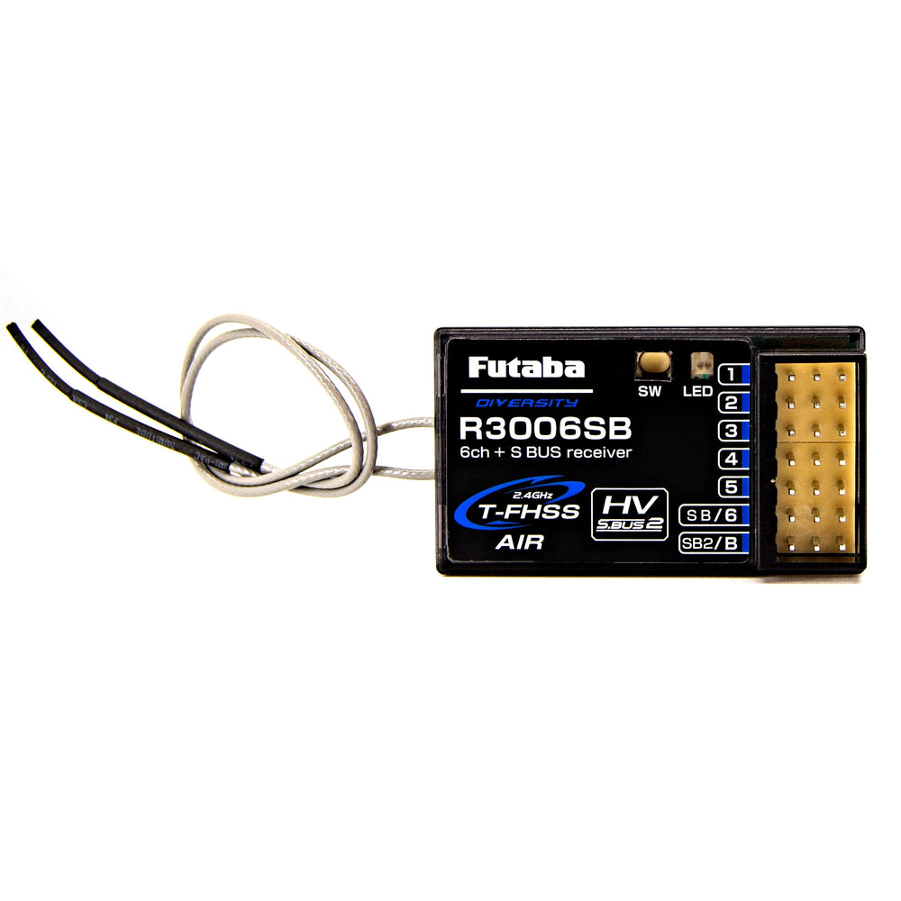 Futaba R3006SB T-FHSS S.Bus 6-Channel Telemetry Receiver (2.4GHz) (ONLINE ORDER ONLY)