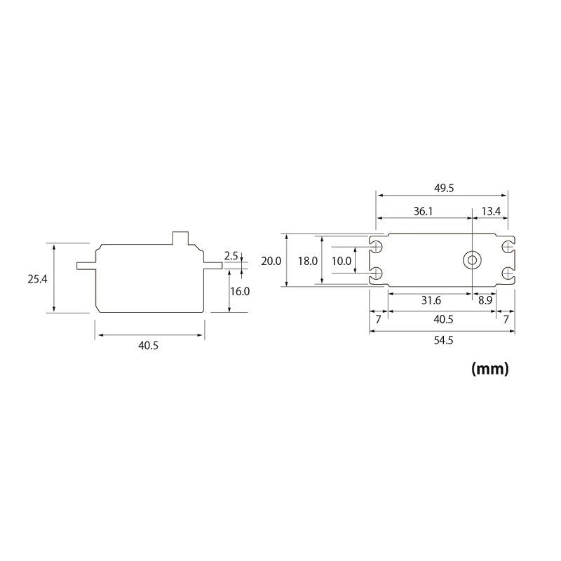 Futaba S-C400 - S.Bus2 High-Voltage Surface Servo 01102404-3 (ONLINE ORDER ONLY)