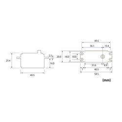 Futaba S-C400 - S.Bus2 High-Voltage Surface Servo 01102404-3 (ONLINE ORDER ONLY)