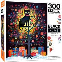 Black Cats - Hidden in the Tree 300 Piece EZ Grip Jigsaw Puzzle (ONLINE ORDER ONLY)