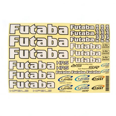 Futaba Decal Sheet for Surface Vehicles (ONLINE ORDER ONLY)