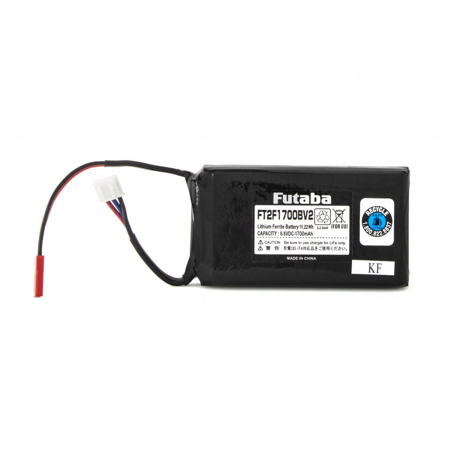 Futaba 1700mAh LiFe Transmitter Battery 6.6V (2-Cell) (ONLINE ORDER ONLY)