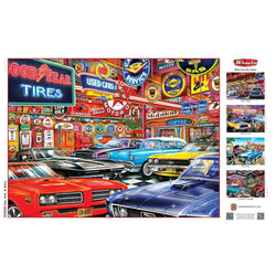 Wheels - Gas, Grit & Glory 750 Piece Jigsaw Puzzle (ONLINE ORDER ONLY)