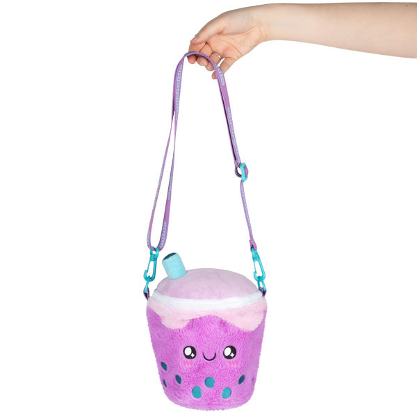 Squishable Comfort Food Bubble Tea Fuzzy Crossbody Bag (ONLINE ORDER ONLY)