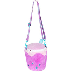 Squishable Comfort Food Bubble Tea Fuzzy Crossbody Bag (ONLINE ORDER ONLY)