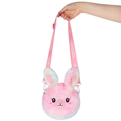 Squishable Tie Dye Bunny Fuzzy Crossbody Bag (ONLINE ORDER ONLY)