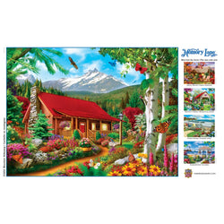 Memory Lane - Mountain Hideaway 300 Piece EZ Grip Jigsaw Puzzle (ONLINE ORDER ONLY)