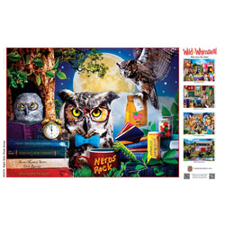 Wild & Whimsical - Night Owls Study Group 300 Piece EZ Grip Jigsaw Puzzle