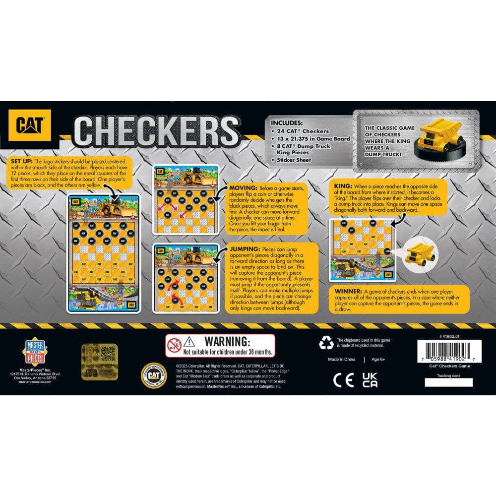 CAT - Caterpillar Checkers Board Game (ONLINE ORDER ONLY)