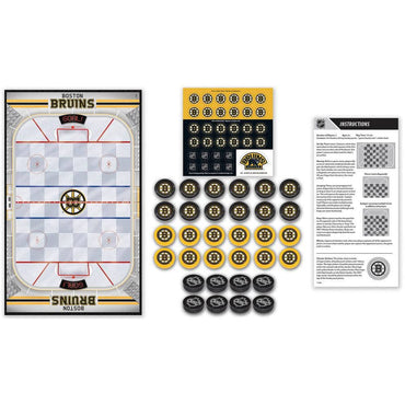 Boston Bruins Checkers Board Game (ONLINE ORDER ONLY)