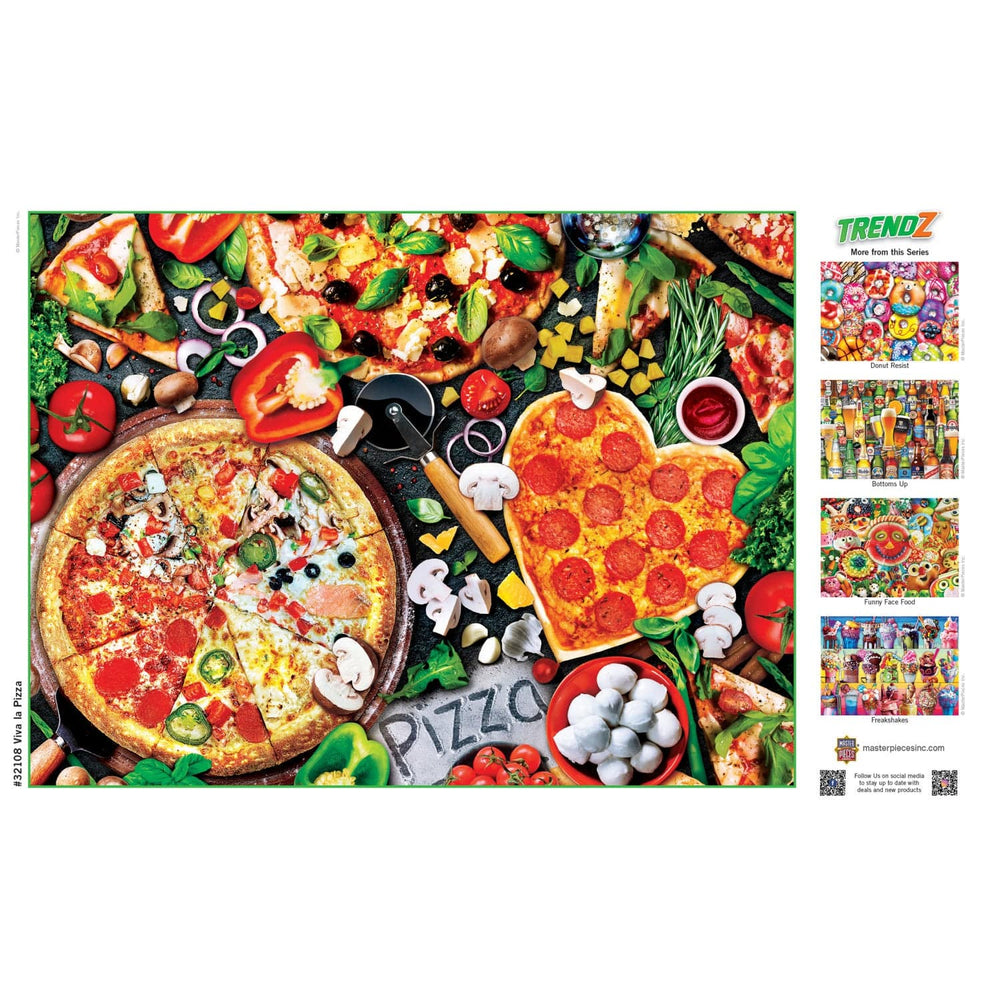 Trendz - Viva La Pizza 300 Piece EZ Grip Jigsaw Puzzle (ONLINE ORDER ONLY)