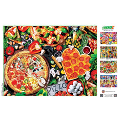 Trendz - Viva La Pizza 300 Piece EZ Grip Jigsaw Puzzle (ONLINE ORDER ONLY)