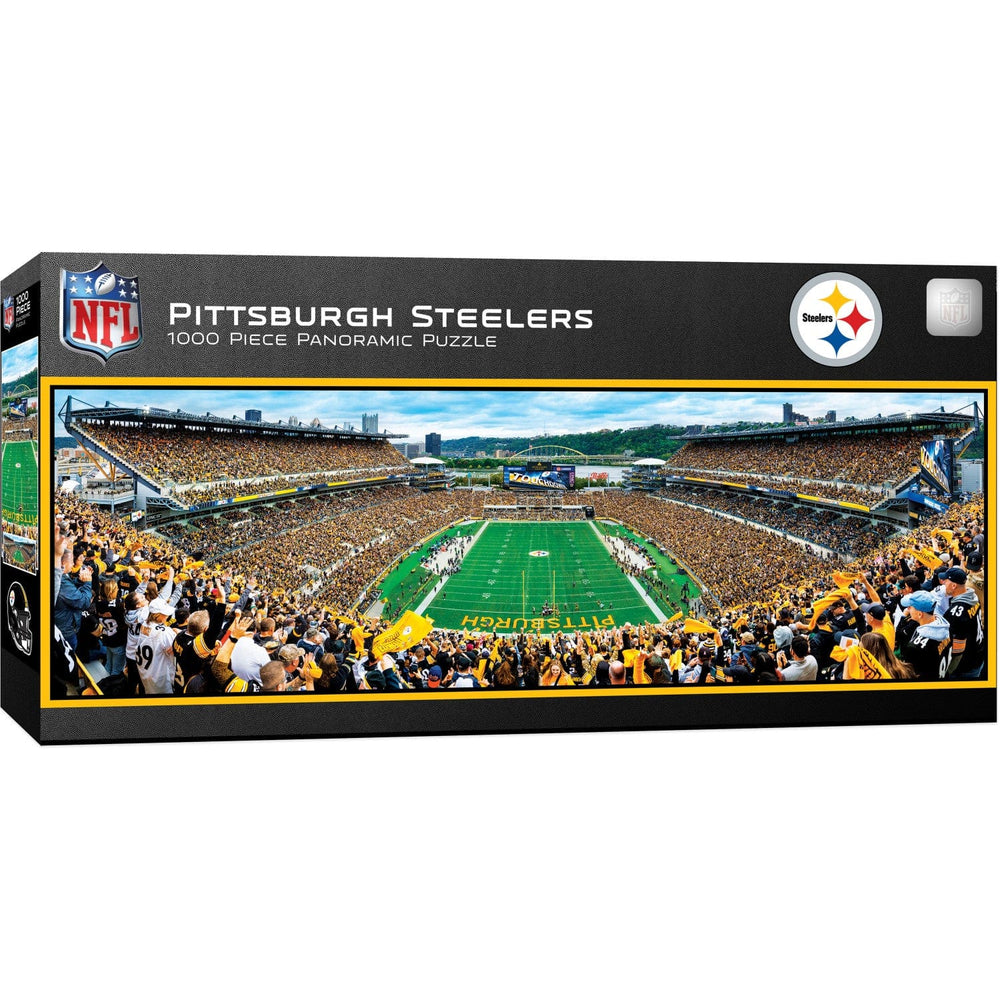 Pittsburgh Steelers - 1000 Piece Panoramic Jigsaw Puzzle - End View (ONLINE ORDER ONLY)