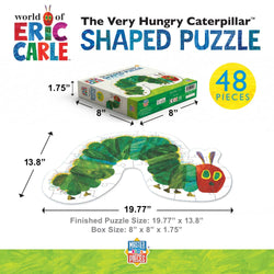 Eric Carle - The Very Hungry Caterpillar 48 Piece Shaped Puzzle