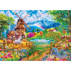 Hidden Images - Meadowlark Morning 500 Piece Jigsaw Puzzle