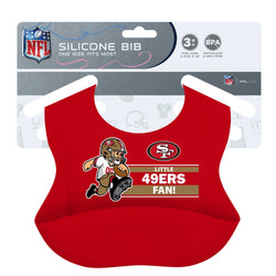 San Francisco 49ers - NFL Silicone Bib (ONLINE ORDER ONLY)