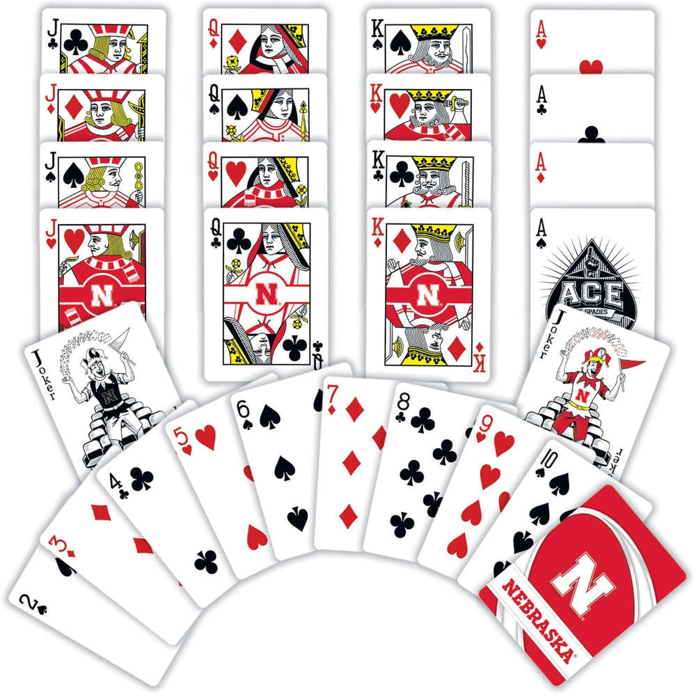 Nebraska Cornhuskers Playing Cards - 54 Card Deck (ONLINE ORDER ONLY)