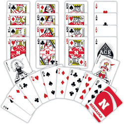 Nebraska Cornhuskers Playing Cards - 54 Card Deck (ONLINE ORDER ONLY)