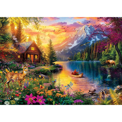Time Away - Evening Tranquility 1000 Piece Jigsaw Puzzle (ONLINE ORDER ONLY)