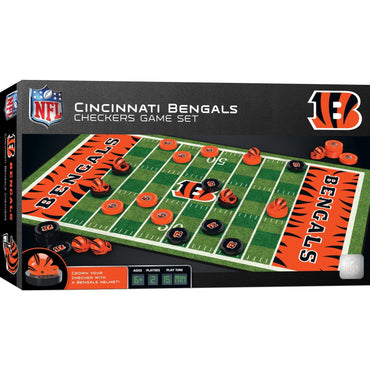 Cincinnati Bengals Checkers Board Game (ONLINE ORDER ONLY)