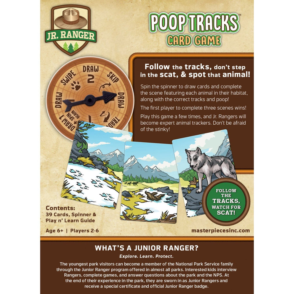 Jr. Ranger Poop Tracks Card Game (ONLINE ORDER ONLY)