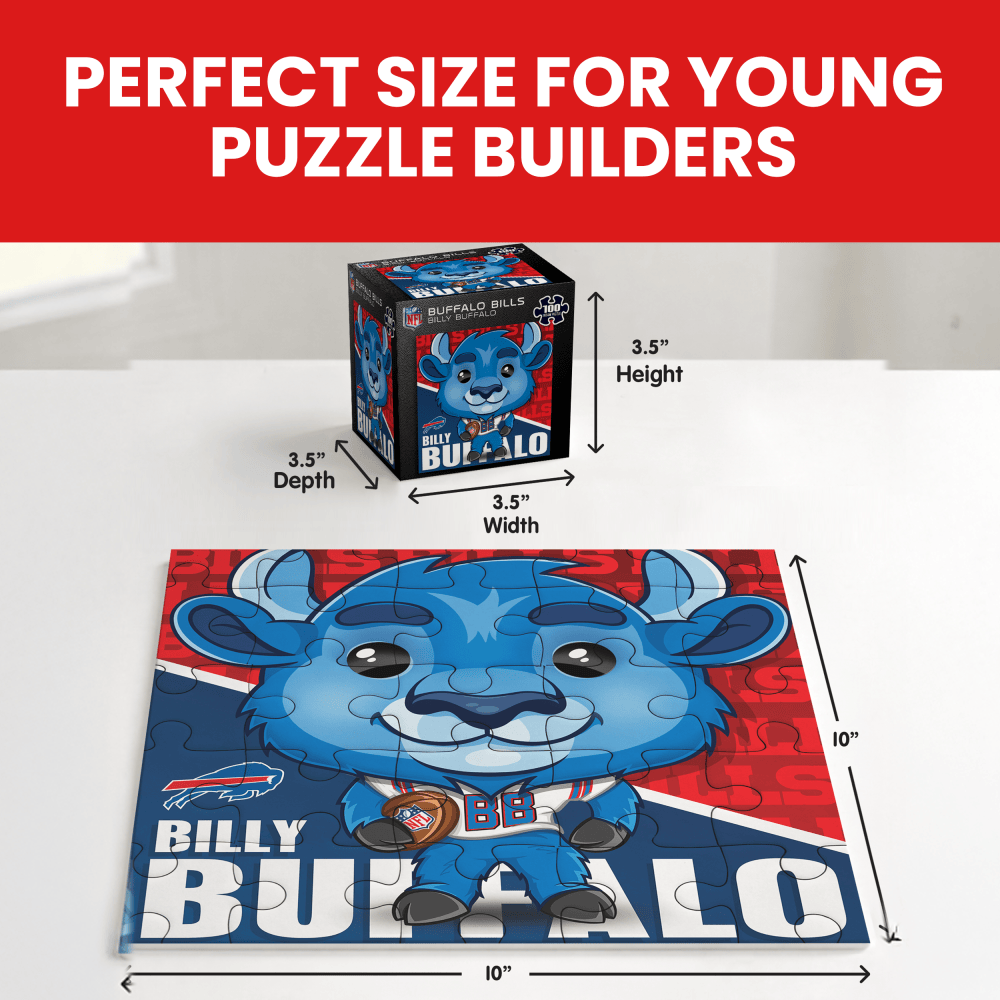 Buffalo Bills - NFL Mascot 100 Piece Jigsaw Puzzle