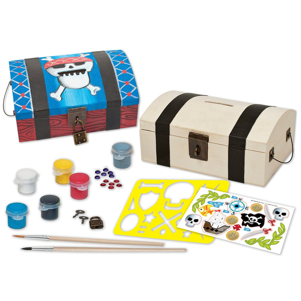 Treasure Chest Wood Craft & Paint Kit (ONLINE ORDER ONLY)